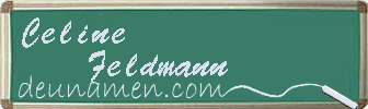 Celine Feldmann Visitenkarte